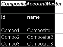 Composite Account Master Selected