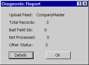 Diagnostics Dialog Box